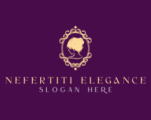 Elegant Woman Ornament logo design