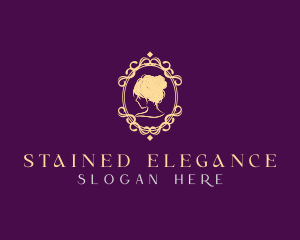 Elegant Woman Ornament logo design