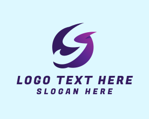 Purple - Sporty Letter G Apparel logo design