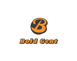 Cursive Bold Clothing Apparel  logo design