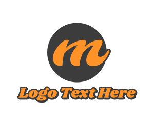 Cursive - Cursive Bold M logo design