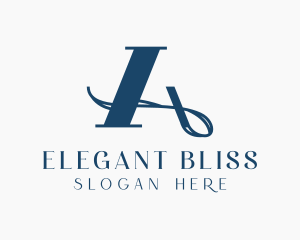 Generic Elegant Swoosh Letter A Logo