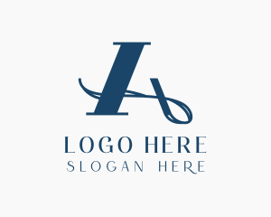 Swoosh - Generic Elegant Swoosh Letter A logo design