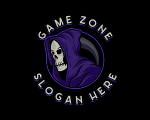 Grim Reaper Gaming logo design