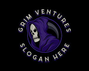 Grim Reaper Gaming logo design