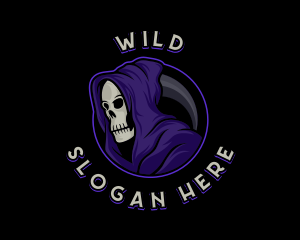 Undead - Grim Reaper Gaming logo design