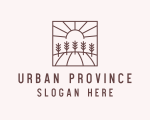 Province - Sunlight Farm Field logo design