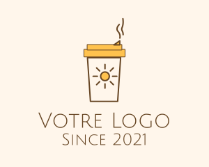Latte - Morning Breakfast Coffee logo design