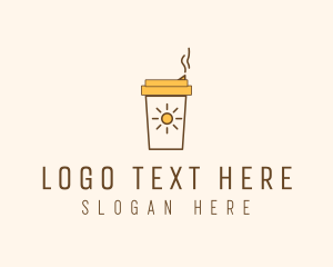 Hot Chocolate - Morning Breakfast Coffee logo design