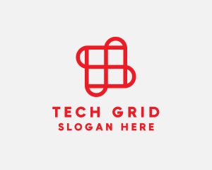 Grid - Grid Tile Pavement logo design