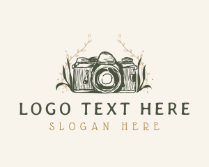 Photo - Studio Camera Photographer logo design