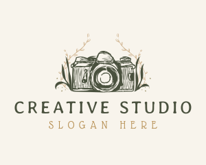 Studio Camera Photographer logo design