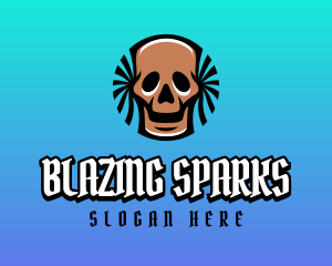 Pirate Skull Gaming Avatar logo design