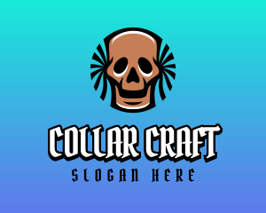 Pirate Skull Gaming Avatar logo design