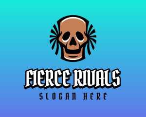 Pirate Skull Gaming Avatar logo design