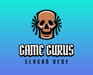 Tarot - Pirate Skull Gaming Avatar logo design