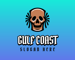 Pirate Skull Gaming Avatar logo design