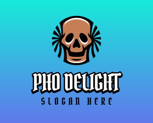 Pirate Skull Gaming Avatar logo design