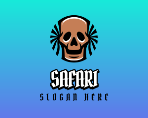 Pirate Skull Gaming Avatar logo design