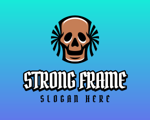 Pirate Skull Gaming Avatar logo design