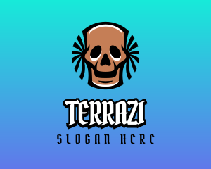 Pirate Skull Gaming Avatar logo design