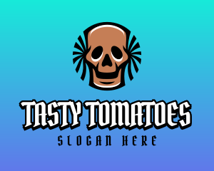 Pirate Skull Gaming Avatar logo design