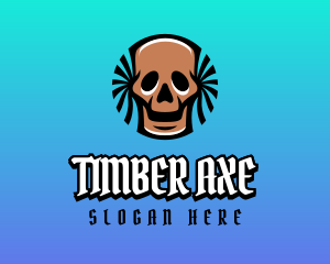 Pirate Skull Gaming Avatar logo design