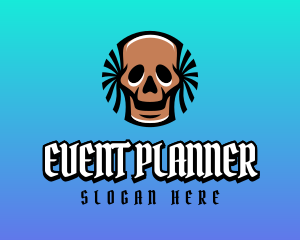 Skull - Pirate Skull Gaming Avatar logo design