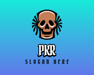 Pirate Skull Gaming Avatar logo design