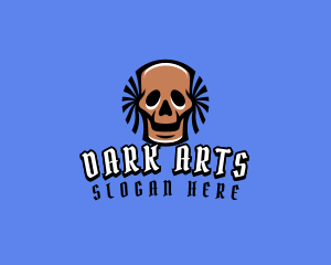 Pirate Skull Gaming Avatar logo design