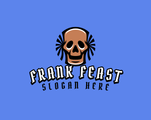 Pirate Skull Gaming Avatar logo design