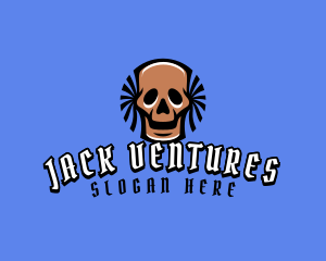 Pirate Skull Gaming Avatar logo design