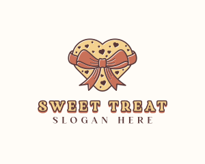Cookies - Heart Cookie Dessert logo design