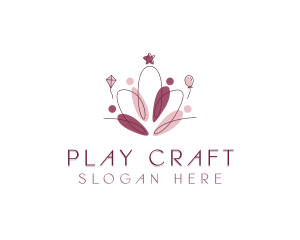 Play Therapy Psychology logo design