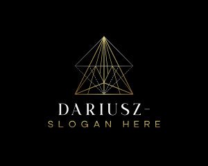 Investement - Triangle Luxury Pyramid logo design