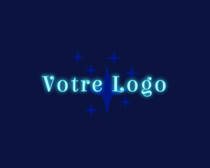Sparkle Star Wordmark Logo