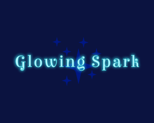 Sparkle Star Wordmark logo design