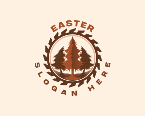 Pine Tree - Pine Tree Sawmill logo design