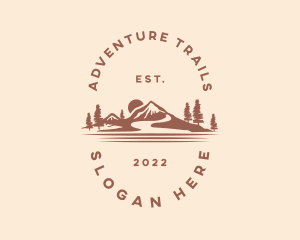 Mountain Nature  Adventure  logo design