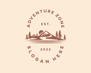 Mountain Nature  Adventure  logo design