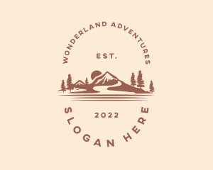 Mountain Nature  Adventure  logo design