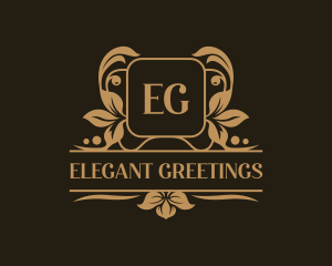 Elegant Flower Event logo design