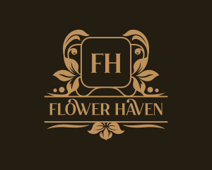 Elegant Flower Event logo design