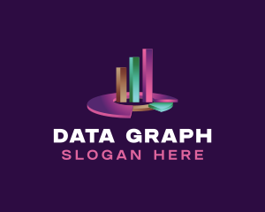 Investment Graph Statistics logo design