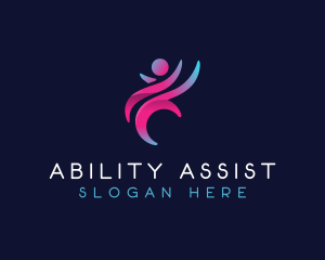 Wheelchair Clinic Therapy logo design