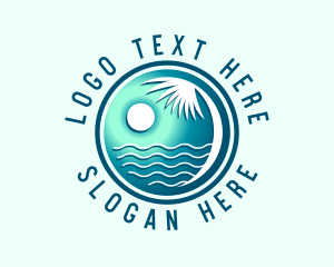 Coastal - Ocean Beach Resort logo design