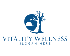 Natural Tree Wellness logo design