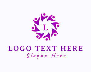 Organization - People Community Crowdsourcing logo design