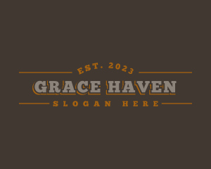 Premium Rustic Business Logo