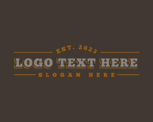 Classy - Premium Rustic Business logo design